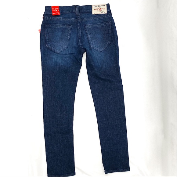 TRUE RELIGION Mens Rocco Relaxed Skinny Jeans - Picture 8 of 10